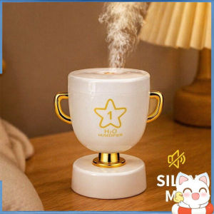 Trophy Lamp Ultrasonic Mini Humidifier Desktop LED Night Light USB Portable Diffuser Mist Humidifier Machine