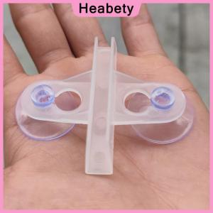 Heabety 2Pcs Aquarium Fish Tank Isolation Clip Partition Plate Glass Clamp Partition Suction Cup Breeding Separation Divider Sheet