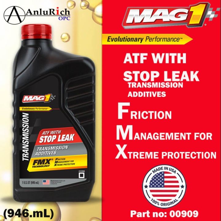 【Autoparts】 MAG 1 Automatic Transmission Fluid with Stop Leak Additive