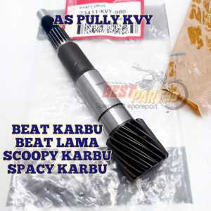 As Pulley Shaft Drive 18T Beat Scoopy Spacy Karbu 23411-KVY-900 kualitas original ori asli jaminan berkualitas bagus SEHINGGA MEMBAT ANDA NAYMAN DALAM BERKENDARAAN AHM