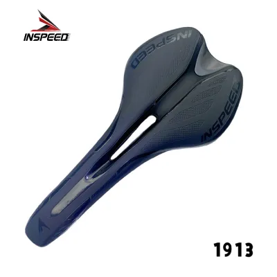 INSPEED Bicycle Saddle Seat MTB Road Bike Hollow Breathable Cushion Soft Comfortable PU Leather Ultralight Saddles