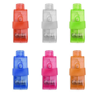 10Pcs LED Finger Light Kids 6Color Finger Flashlights Birthday Party Favors Goodie Bag Toys Rave Laser Assorted Toys