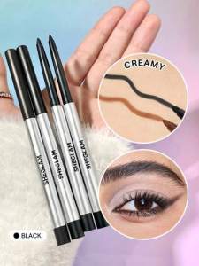 SHEGLAM On-Line Creamy Eyeliner Smooth Ultra-Fine Tip High Pigment Longwear Smudge-Proof Precision Eye Liner Makeup