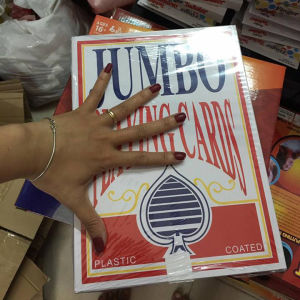 Bộ bài tây size khủng bằng khổ giấy A4 loại 52 lá