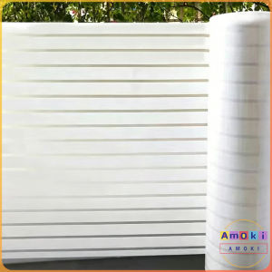 45×100cm Static Striped Frosted Window Film Non-Adhesive Static Cling Privacy Glass Sticker