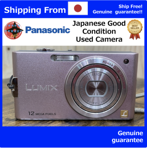 【Used】  Panasonic Lumix Fx DMC-Fx60 Pink Blue Wine red Gold 【使用】[日本直接] Panasonic Lumix FX DMC-FX66【Direct from Japan】