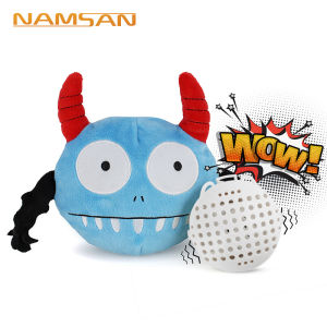 PaiPaiGuai Pet Vibrating Ball Automatic Giggle Ball Shake Interactive Plush Jumping Pet Toy Gift Plush Electronic Toy for Pet Dog Cat Shih tzu