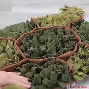 Dog Snuffle Mat Tortoise ShapeSlow Feeding PadSniffing Mat Dog Training ToysRelease Stress Toys Gift for Dogs