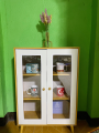 Cabinet Sideboard Microwave Oven Storage Cabinet Multi-layer Home Storage Locker with Drawer. 