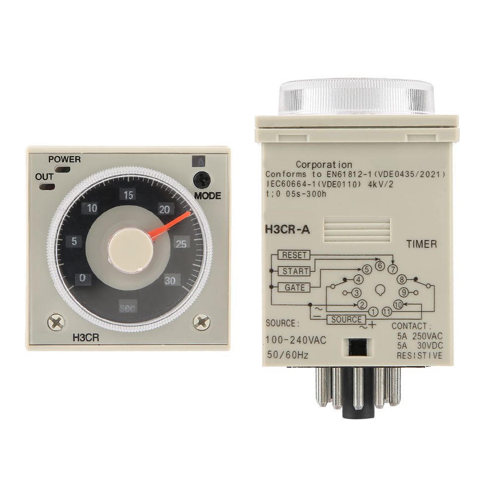Remote 2 Relay KKmoon Time Relay H3CR-A High Precision Delay Timer Relay Stable ...