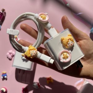 VIVO Charger Protector DIY Charger Cover 10W/18W/22.5W/33W/44W/55W/66W/80W/120W Chargering headset data cable winder cord protector [cchoice]