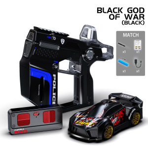 2.4GHz IR RC Car Drift Racer Monster Truck Dynamic LEDs + Engine Roar for Parent-Kid Racing Fun