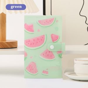 120 Pockets Capacity Lomo Card Holder PVC fruit cute Photocard Book Card Stock Photo Album