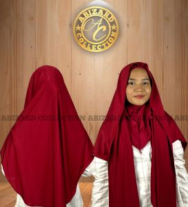 PASHMINA INSTAN INNER OVAL 2 IN MENUTUP LEHER/PASHMINA OVAL INNER NINJA