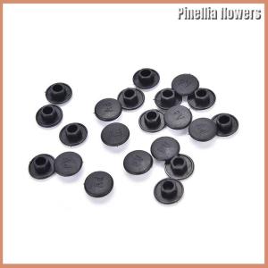 【Pinellia flowers】 20PCS Black Hex Socket Allen Bolt Screw Nut Hexagon Head Cover Cap Protector