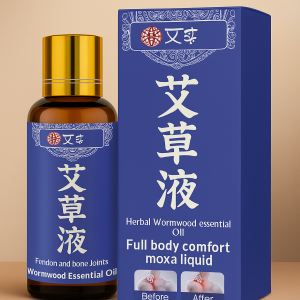 Chuanxiong And Achyranthes Bidentata Seedling Moxibustion Solution Herbal Moxibustion Solution Roller Massage Oil Penetrating Joint Pain Relief Oil