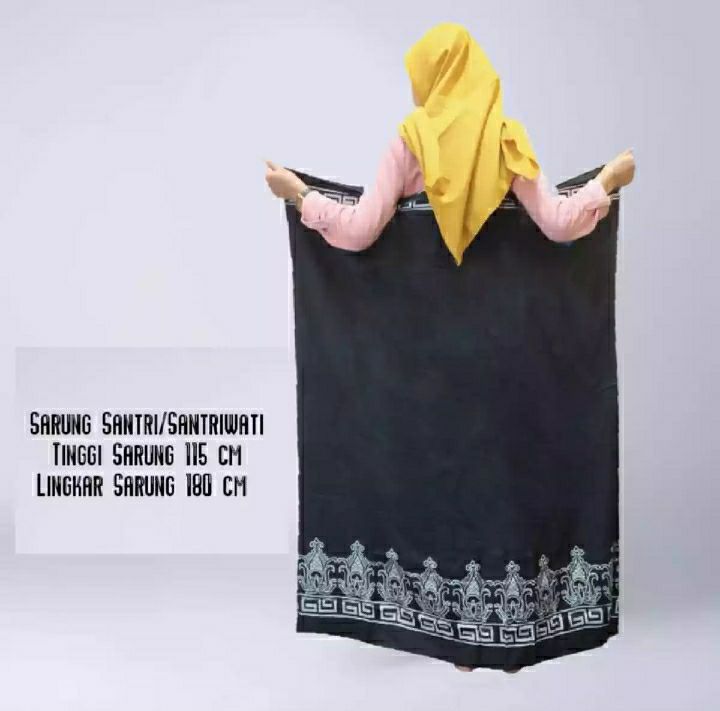Sarung%20Santri%20Wanita%20Gloyor%20Motif%20Nanas%20Monocrhom%20Santung%20Rayon%20Batik%20Putra%20Fahrur%20-%20Image%204