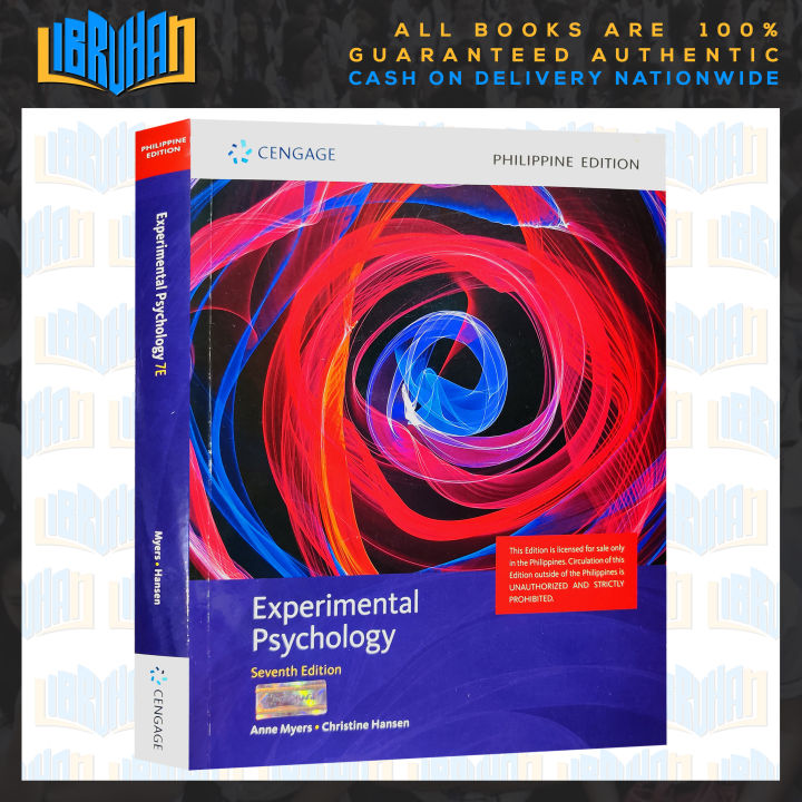 EXPERIMENTAL PSYCHOLOGY Seventh Edition - Anna Myers | Christine Hansen ...