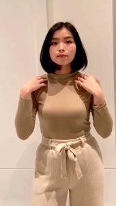 Manset Baju Basic Jersey Panjang Dewasa Non Jumbo All Size Desmonda Hijab