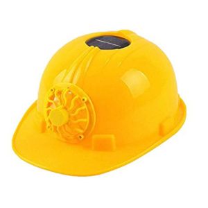 HYD0856 With Cooling Fan Fan Helmet Solar Power Adjustable Fan Safety Helmet Breathable Security Construction Site