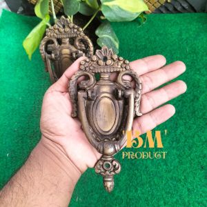 Ketukan Pintu Rumah Kuningan 014 Bel Pintu Kuningan 1 pcs Bell Knocker