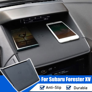 Silicone Non-slip Car Anti-Slip Phone Holder Pads Dashboard Mats for Subaru Forester XV 2019 2020 2021 Interior Accessories
