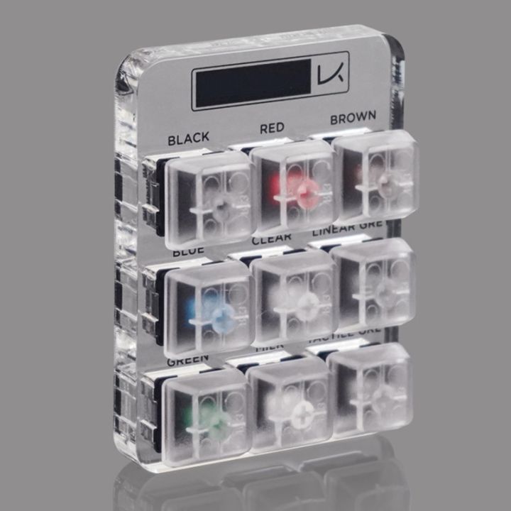 「Miss qi's keycap」Transparent KeycapsTool9SwitchesTesterClear Keycaps