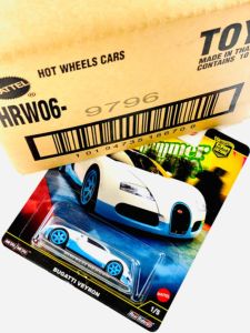 Bugatti Veyron Hot Wheels Premium Diecast – Real Riders – Toy Car for Collectors