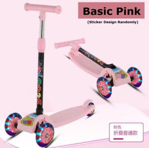 ~Dari KL~LED Skuter Kanak-Kanak 2in1 – Boleh Lipat & Laras | Scooter Lipat untuk Anak2in1 scooter Kids Children Scooter Foldable scooter sit & Stand Scooter kick scooter ( Have 2 Type Choose ) kids scooter