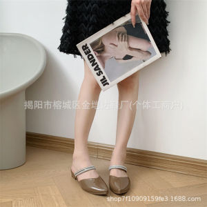 [Free Shipping] New Stylish Wedge-Heeled Rhinestone-Embellished Shiny Versatile Sandals For Everyday Wear Suitable For All Seasons