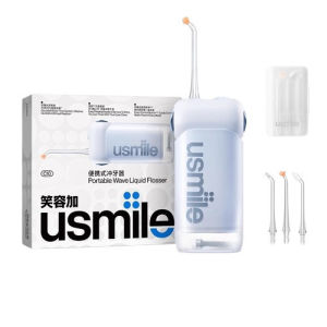new Usmile C10 Portable Dental Flosser | ComfyStream. | 95 Days Batter Life | 4 Modes | IPX7 Waterproof | Oral Irrigator