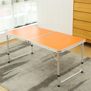 FISHERMAN Outdoor Folding Table Aluminum Alloy With Handle Portable Table And Chair Combination [One Table + Four Chairs]