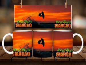 * 1 PC MUG WITH BOX * SIARGAO Mug Souvenir 11oz with box