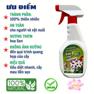 Xịt đặc trị rệp sinh học trị rệp sáp rệp xanh đen rệp vàng cho cây cảnh Faster500ml - HƯƠNG SEN