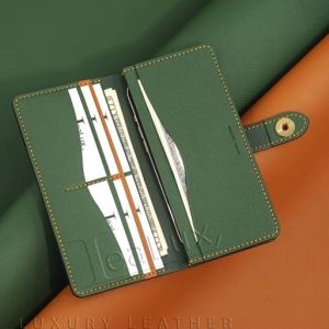 VÍ Dài Đựng Điện Thoại Handmade Cao Cấp Lealux Phone Wallet