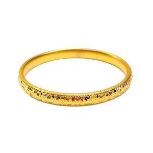 THANKSKY Thanh lịch Vòng tay vàng Ice Breaker Mô hình vảy cá Holographic Còng tay sáng bóng Thời trang Hợp kim Vòng tay vàng lấp lánh Đám cưới