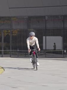 INBIKE Mens Cycling Jersey Long Sleeve Thermal Fleece Jacket for Mountain Biking Top Bicycle Clothing with 3 Back Pockets Winter