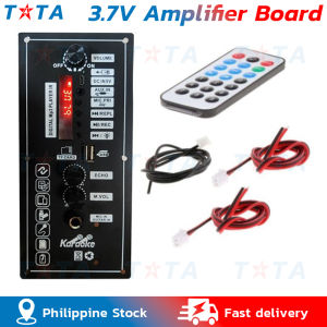 7.4V Amplifier Board Square Dance 30W Speaker Amplifier Support Bluetooth AUX U-Disk Recording 5-8Inch Speaker Home Theater DIY