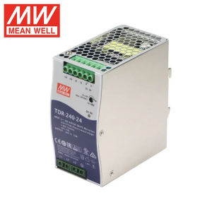 MEAN WELL TDR-240-24V 10A 240W Slim Three Phase Industrial DIN Rail Power Supply with PFC Function