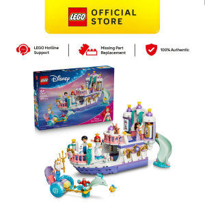 LEGO Disney Princess 43299 Ariels Royal Wedding Boat (519 Pieces)