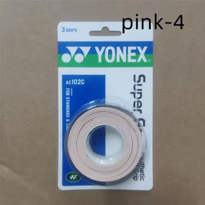 26 Color YY Yonex Grip AC102C (3pcs in 1 Roll / Pack) Yonex Super Grap Synthetic Overgrip Tennis Grip AC102EX