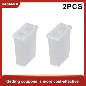 【CANAMEK 】 2 In 1 Multi-Purpose Camping Seasoning Shaker With Lid 2-Compartment Salt Pepper Spice Jar For Outdoor BBQ Cooking Storage Box