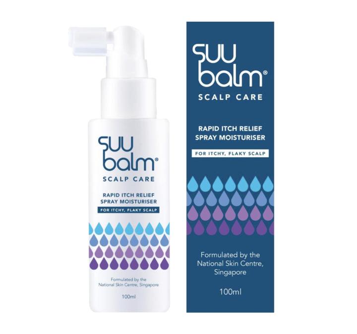 Suu Balm Scalp Care Rapid Itch Relief Spray Moisturiser For Itchy ...