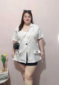 Oversized Plus Size Blazer for Women 2XL 3XL 4XL - Korean Style Casual Formal Office Jacket Elegant Workwear