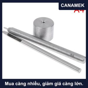 【CANAMEK】 Dụng cụ đục lỗ 3 lỗ nhỏ cho cái bộ Dụng cụ đục lỗ cho quần áo nhà búp bê lỗ 1.5mm 2mm 2.5mm 3mm phụ kiện tự làm dụng cụ gõ thủ công