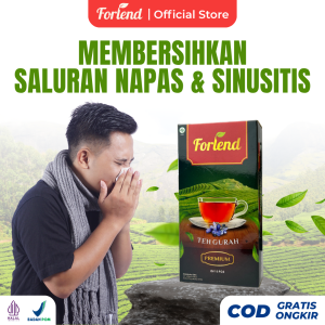 FORLEND Teh Gurah Original Solusi Dahak & Lendir Obati Asma TBC Sinusitis BPOM HALAL 100% Alami