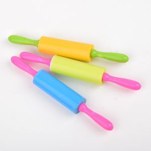 Rolling Pin Plastik Kecil Gilingan Slime Anak Penggiling Adonan Kue Mainan