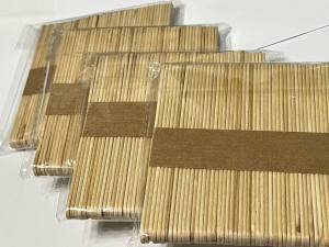 50pcs Wooden Popsicle Sticks – Multi-Purpose Craft Sticks for DIY Baking & School Projects