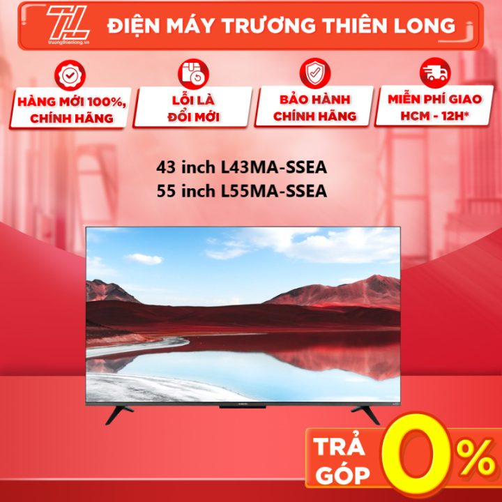 Google Tivi Xiaomi A Pro 4K 43 inch PRO L43MA-SSEA - 55 inch PRO L55MA ...