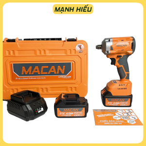 [Chính Hãng] Máy Siết Bulong ô tô MACAN 21 Lực Siết Khủng 880Nm lực siết khủng động cơ không chổi than